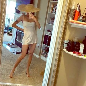 Satin dress $140 and rayon bandage skirt $140!